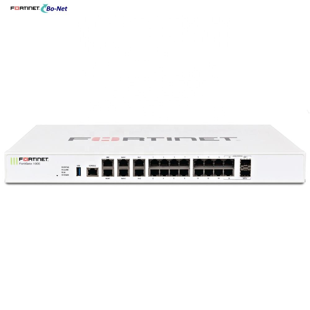 FortiGate-100E Новый Fortinet материнская плата брандмауэра обеспеченностью сети FG-100E