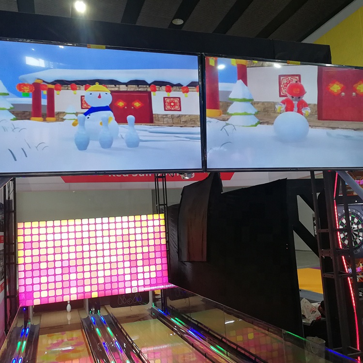 Монетная аркадная игра для помещений, Спортивная развлекательная мини-машина для боулинга для продажи