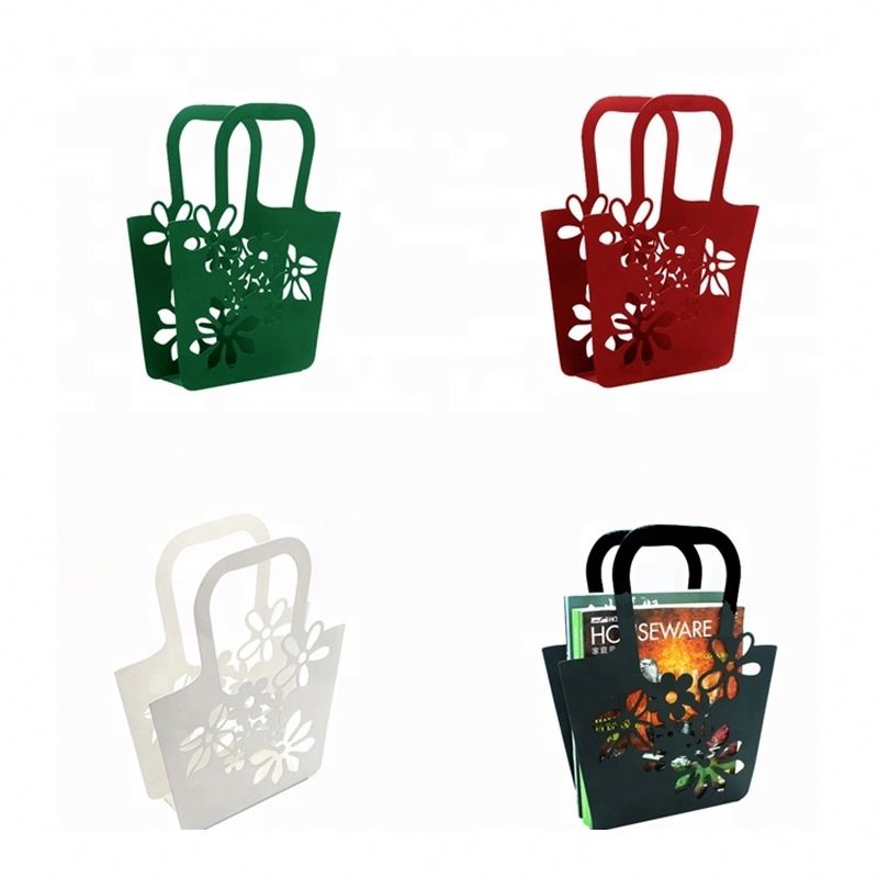 Wholesale Colorful Metal File Holder Home Desk Storage Organizer