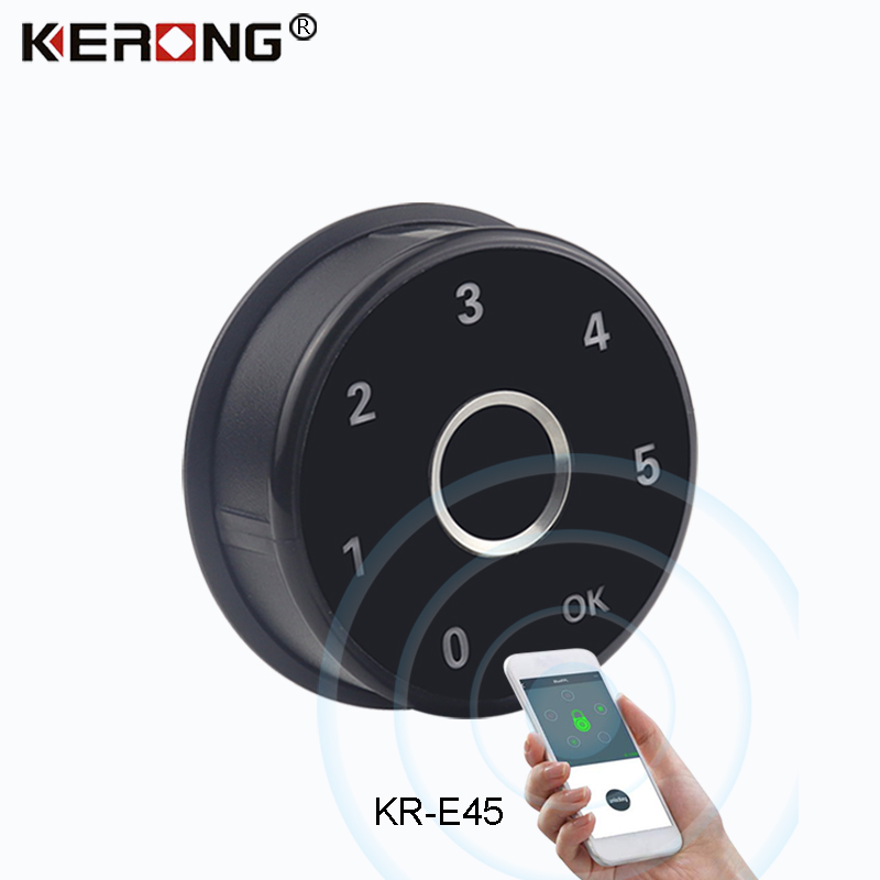 KERONG Bluetooth APP контроль Отпечатков пальцев замок для деревянного ящика и шкафа