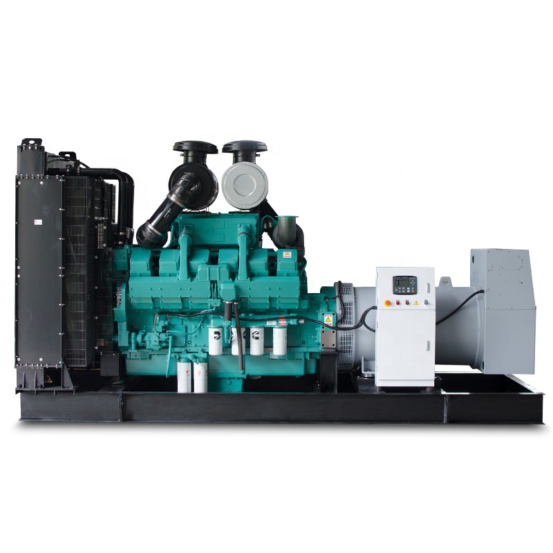 Работает на Cumins engine KTA50-G15 с генератором Stamford 1500 кВт, открытый или бесшумный дизельный генератор 1500 кВт