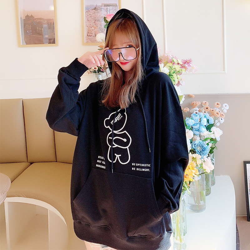 New Fashion Womens Cartoons SquarePants Printing Hoodies Sweatshirts Unisex Cool Hooded Streetwear Hoody