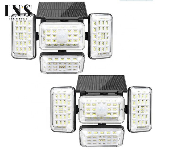 Zhongshan Solar Lights Outdoor led Wireless Motion Sensor Lamp Solar Security Wall Light