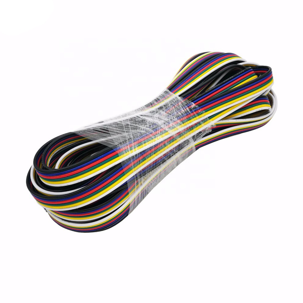 AWG22 Cable 6pin for RGBW led light strip