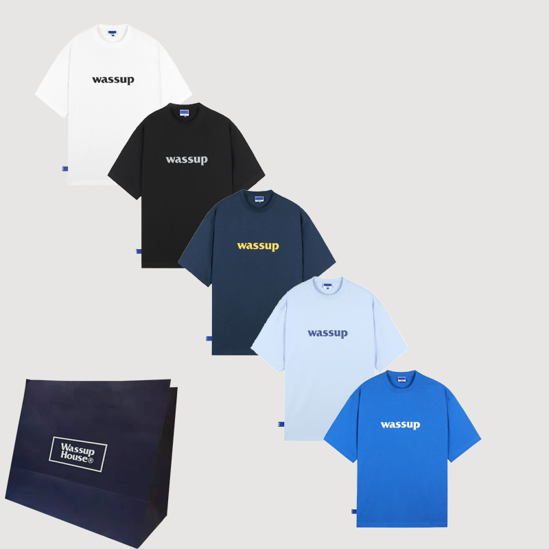 Summer Men's Classic Stand O Neckline Cotton Plain T Shirts Balck Base Letter Streetwear T Shirt Oversized White Tshirts