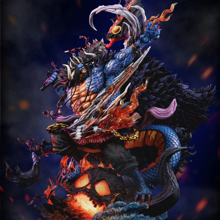 Японское аниме GK Fantasy Kaido vs nikou Luffy экшн-фигурка для предзаказа