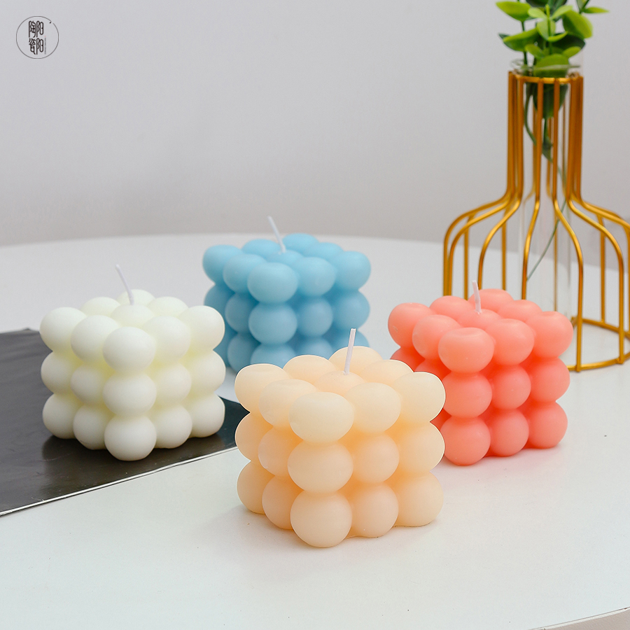 Custom scent smokeless wholesale scented candle INS natural soy wax candle for home decorative