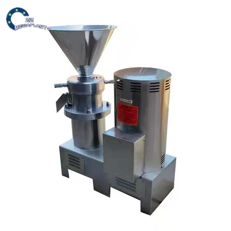 Export wooden case pack 304 stainless steel peanut butter production machine
