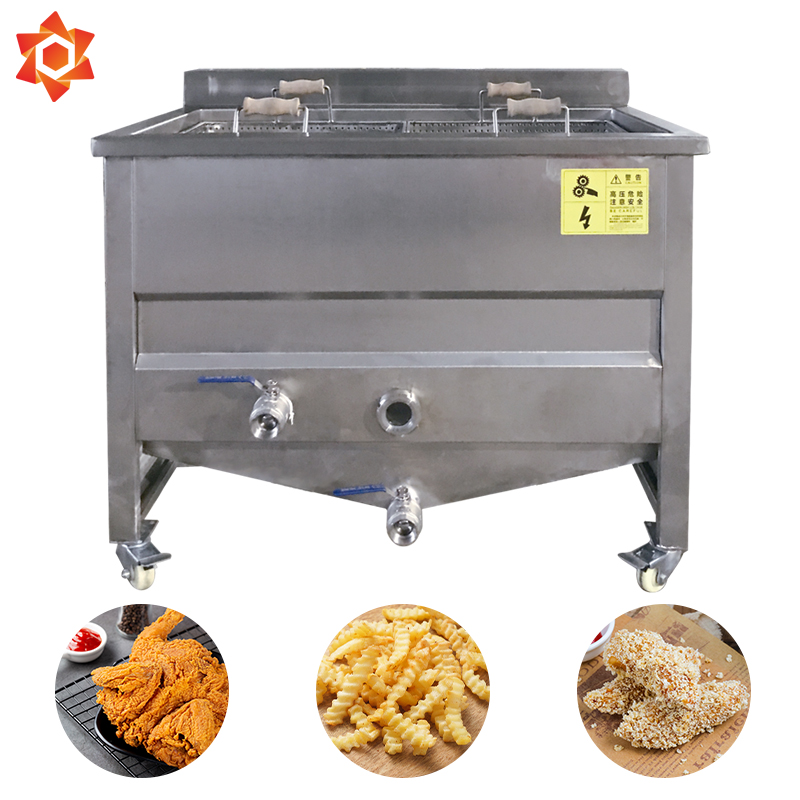 Electric Plantain Chips Fryer Machine for Chicken Peanut Gas Potato Chips