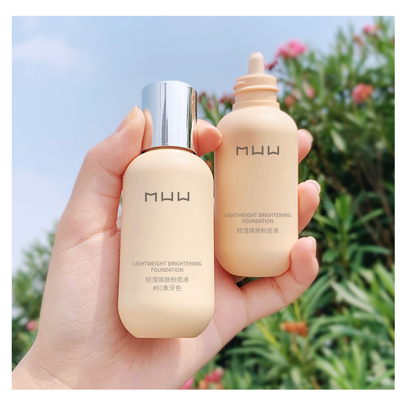Uniasia Oem Luxury Custom Matte Full Coverage Hd Refillable Cosmetic Fragrance Cc Liquid Foundation