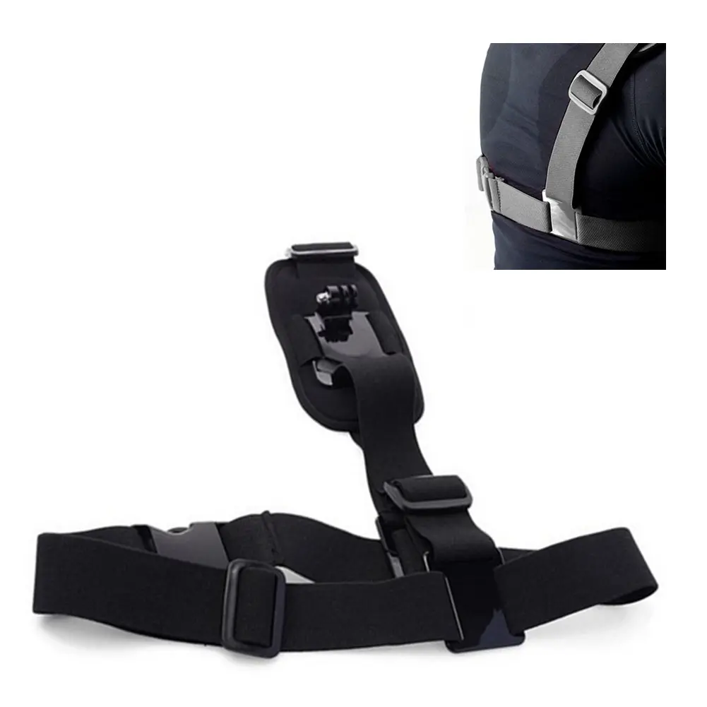 Universal Travel Single Shoulder Strap Mount Chest Harness Belt Camera Strap For GoPro Sport Action SJCAM XiaoMi Yi EKEN