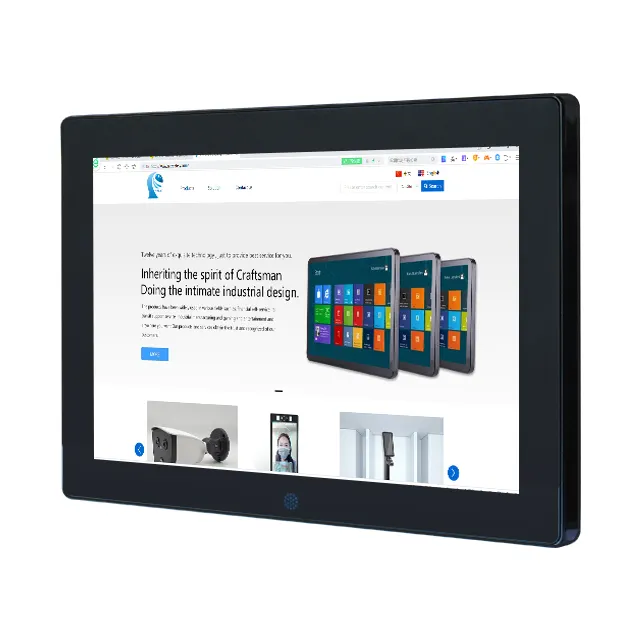 stainless steel touch screen industrial control computer all in one integrated waterproof monitor embedded android panel PC