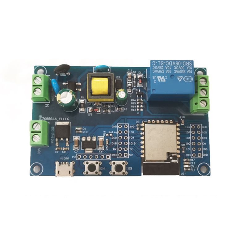 Wi-Fi BLE один модуль реле переменного тока или источники питания постоянного тока ESP32-C3/ESP-C3-12F макетная плата