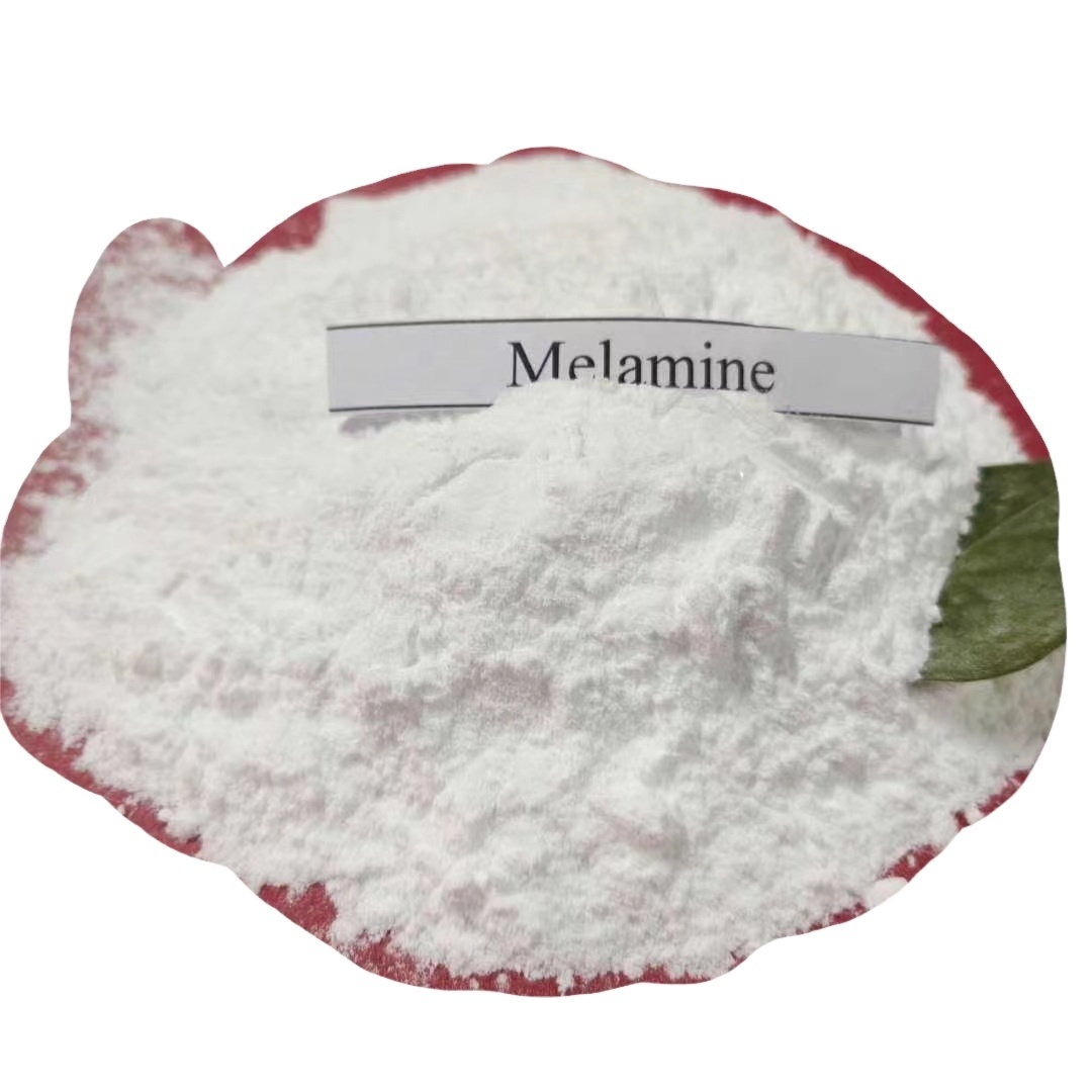 Продажа меламинового сырья! Химикаты 99.8% белый порошок из смолы CAS 108-78-1
