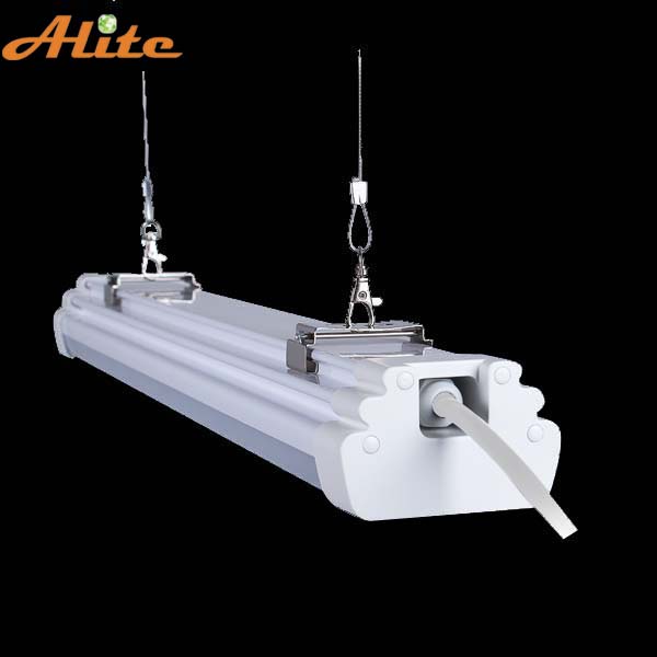 IP65 LED Triproof Light ALITE Special Private Mould LED Linear Vapor Light ETL D-L-C 120LM/W 4FT 36W/45W Vapor Tight Non-flicker