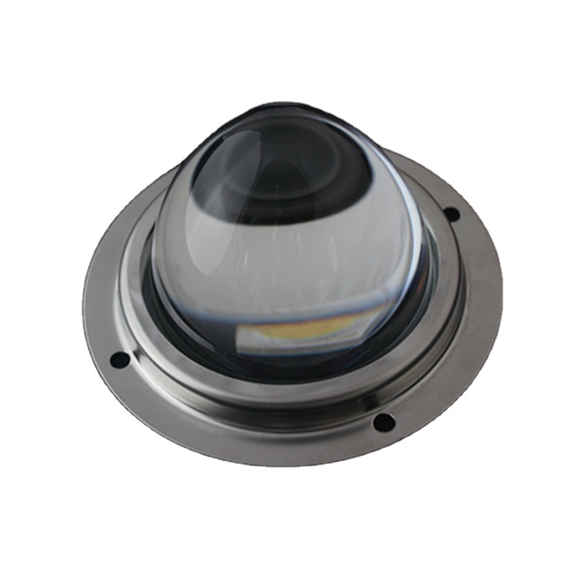 LED Light Diffuser Lens Glass Aspheric Lens Flashlight