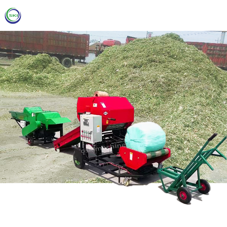 Automatic Grass Silage и Peanut Corn Stalk, Bundled Film Machine, Hay и Straw Baler