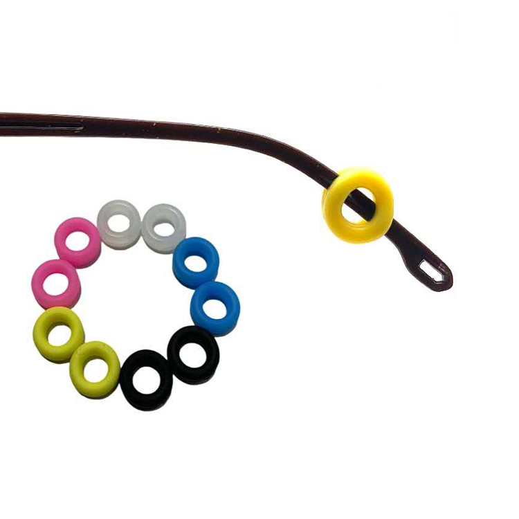 Round Glasses Ear Hook Eyeglasses fixed eyewear lenses ear leg hook Anti Slip Silicone color glasses accessories