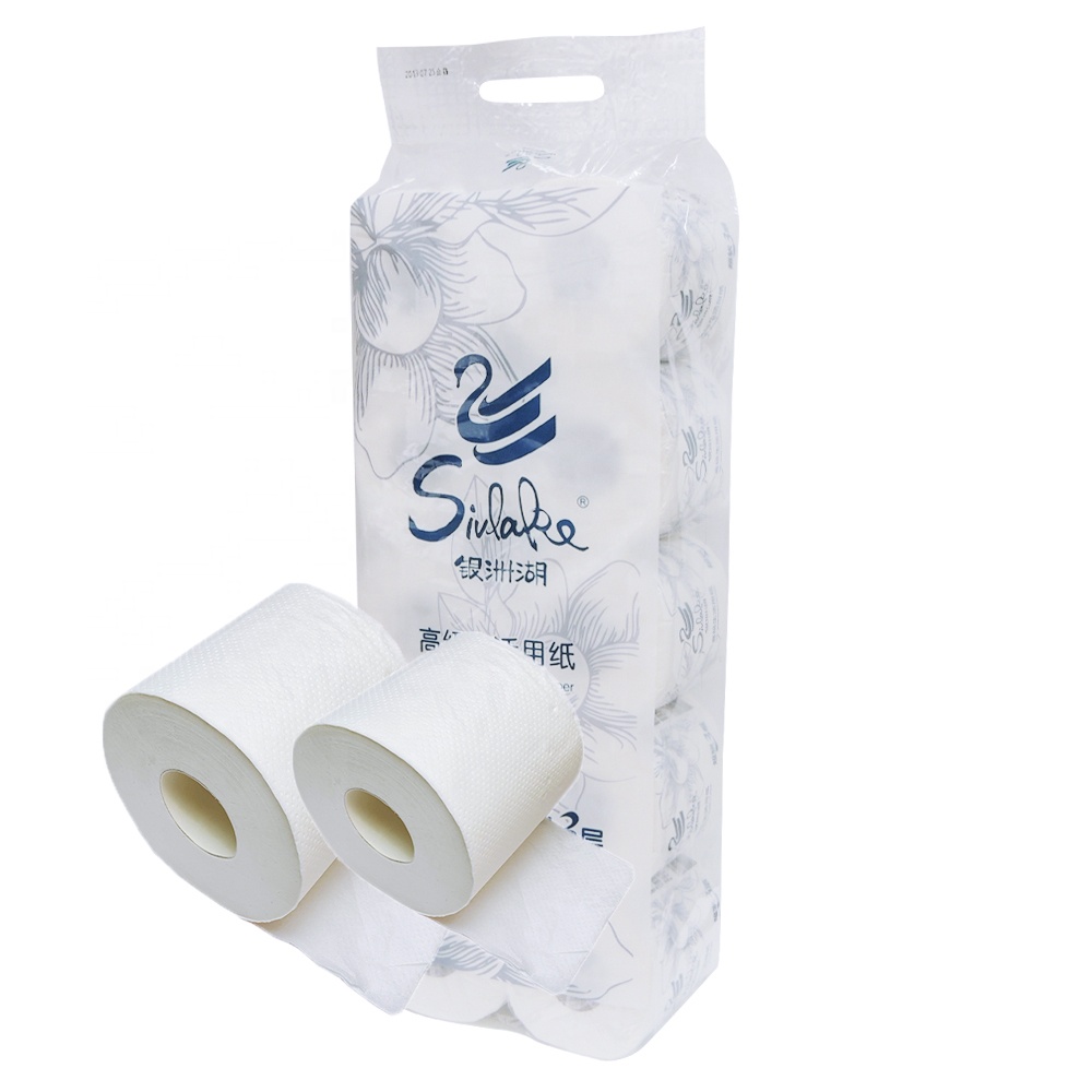 Wholesale 3 Ply Layer Core Bathroom Tissue Toilet Roll