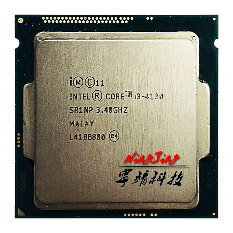 Процессор Intel Core i3-4130 i3 4130 3,4 ГГц двухъядерный четырехпоточный 3M 54W LGA 1150