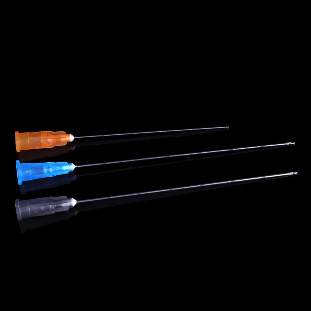 Mediplus IV Cannula игла Dermal наполнитель тупой наконечник микро Cannula 16 серый Meso жир сбора Cannula