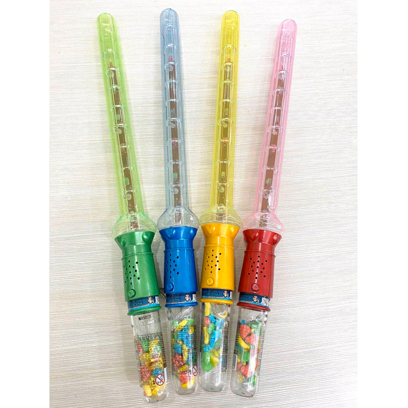 Haccp Halal новые игрушки для конфет для детей из Китая мигающий музыкальный меч игрушки с твердыми конфетами