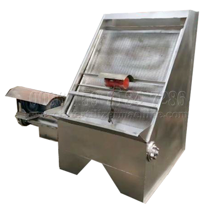 Organic fertilizer machine manure dewatering machine for fertilizer making