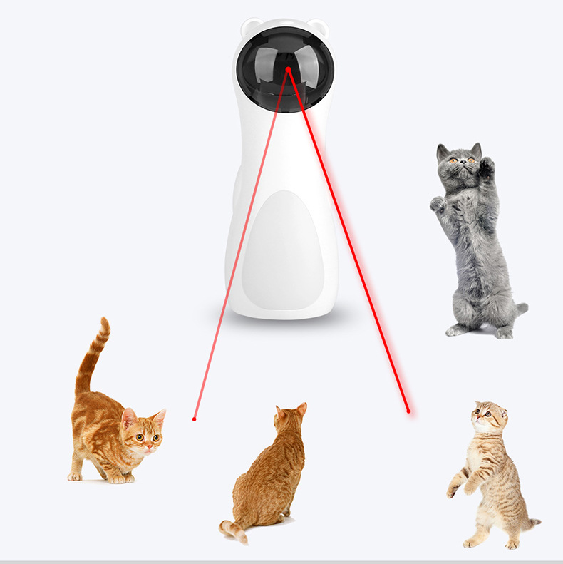 Amazon hot selling new pet interactive toy usb electric led laser cat toy automatic wholesale 2021