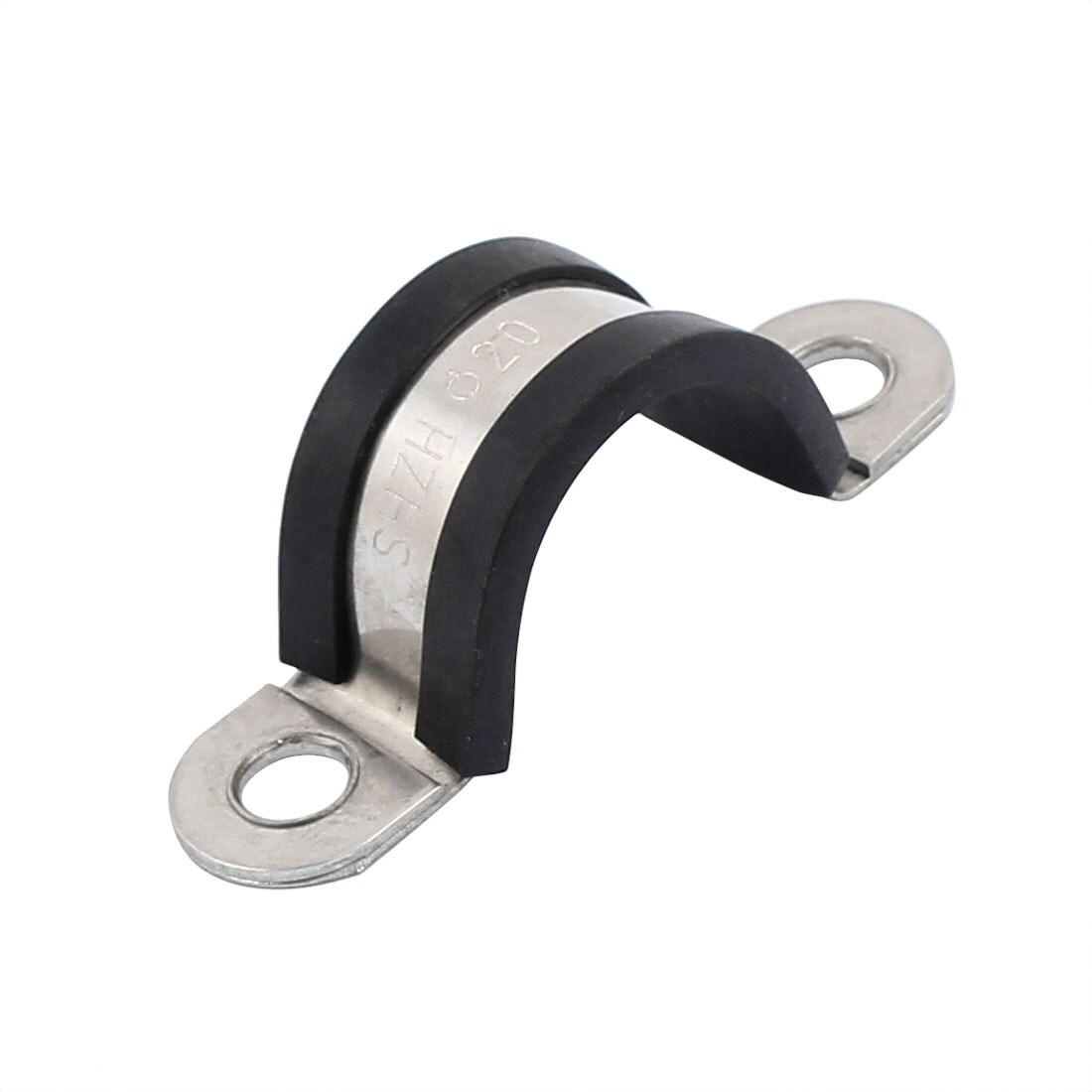 P Clips R Types Pipe Hose Clamps with Rubber Lined