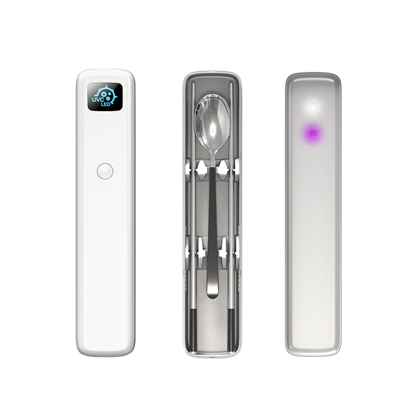 New Design Products Amazon Top Seller Products Eco-friendly UV Smart Tableware Sanitizer Portable UV Lights Clean Toothbrush