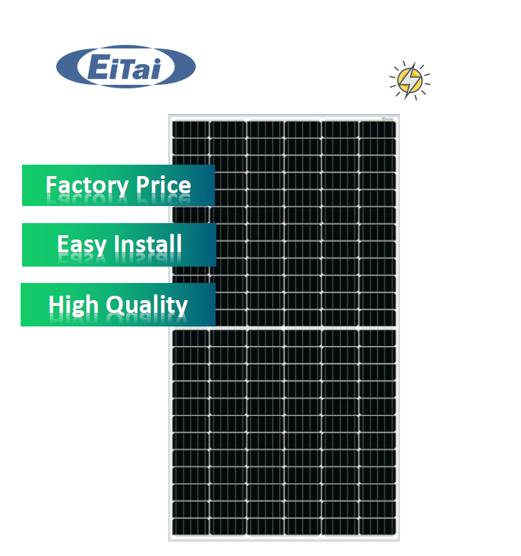 GTP-422 EITAI 9bb черный серебристый панели солнечных батарей 450w 455w 144 клетки 440w 445 Вт системы панно Solares моно фотоэлектрическая панель половина клетки