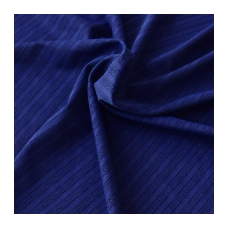 FASHION DESIGN NYLON SPANDEX PICKING STITCHING SPORTS WEAR KNITTING PLAIN DYED FABRIC FOR YOGA WEAR