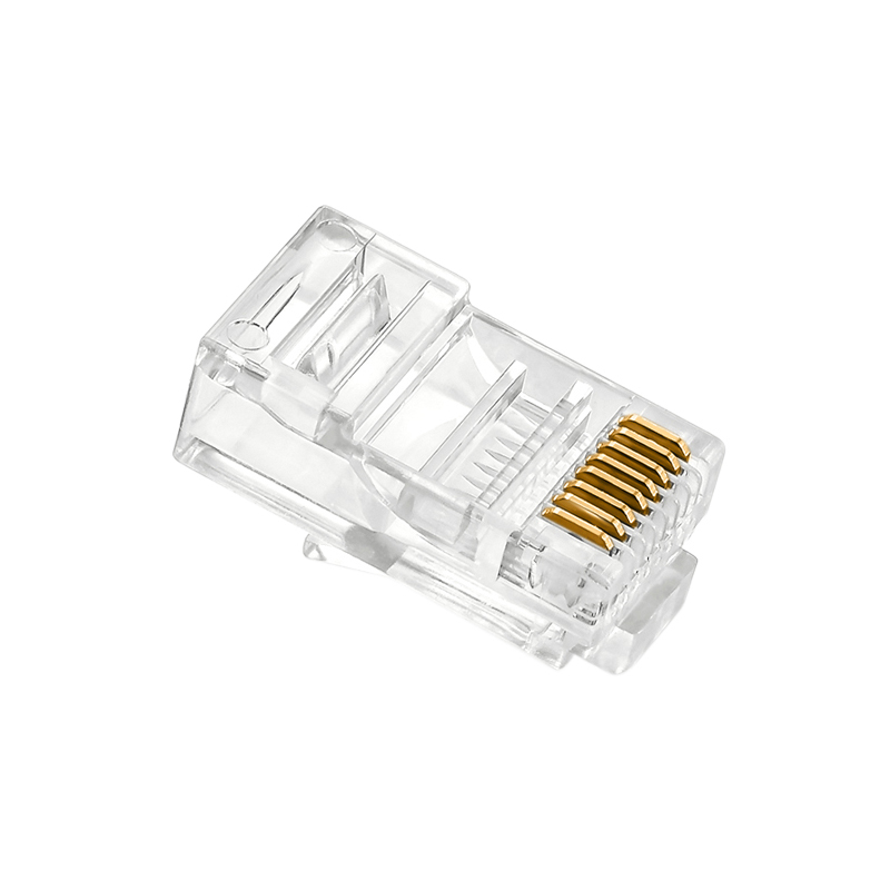 Сетевой разъем VCOM Cat 6 Ethernet RJ45, UTP STP Позолоченный разъем 8P8C