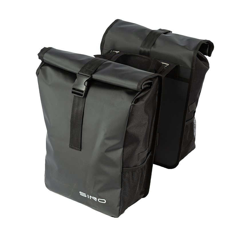 Доступная сумка pannier, большая дорожная сумка, кожаная длинная дорожная Водонепроницаемая велосипедная сумка