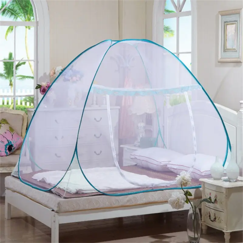 High quality foldable bed mosquito net mosquitera mosquiteiro moustiquaire folding mosquito net tent