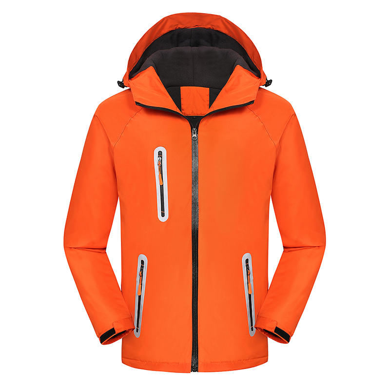 Wholesale latest design custom logo black waterproof men's windbreaker polar fleece winter softshell jackets