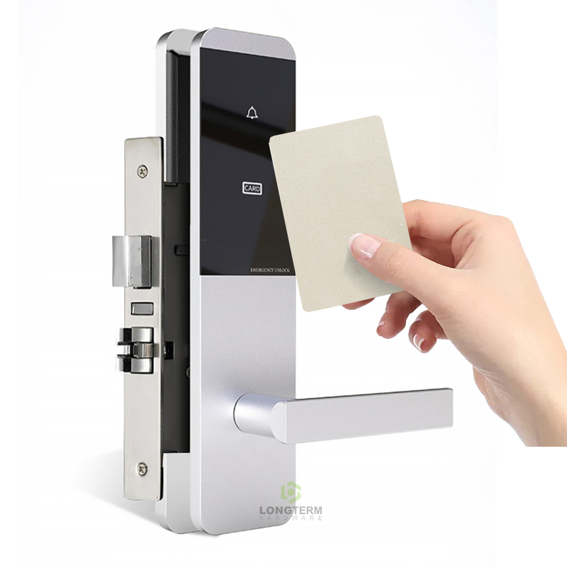 Высокий уровень безопасности rfid карты дверной замок для гостиницы Умный Замок Система удобно использовать в отеле дверной звонок дверной замок