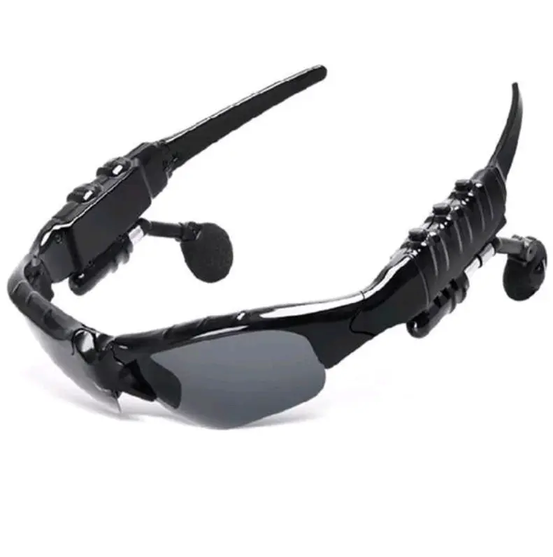 BT Wireless Shades Polarized Glasses Portable BT Earphone Microphone Sport Smart Sunglasses