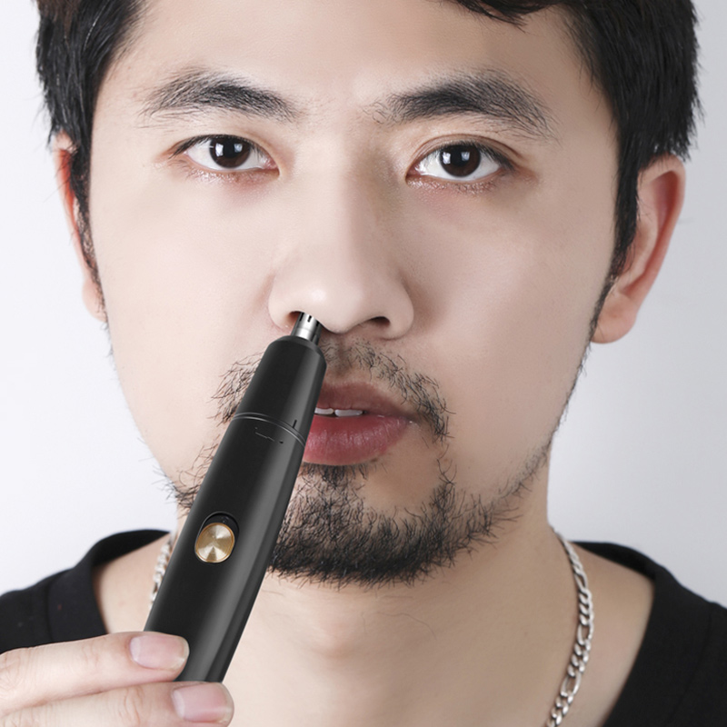 Electric Rechargeable Lady Facial Hair Remover Epilator Nose And Ear Trimmer For Nose Shaver Hair Removal