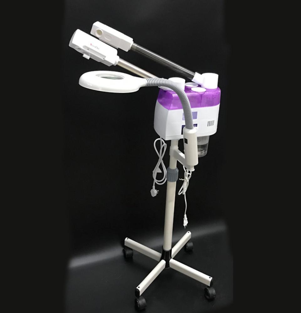 DIY Personal And Household Salon Spa Equipment Mini Ozone Vapozone Hot & Cold Facial Steamer Portable With Stand