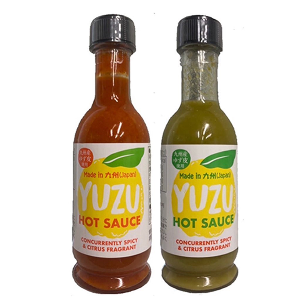 Yuzu Kosho yuzu paste citrus chili paste pepper sauce glass bottles