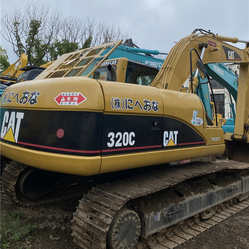 Японский экскаватор cat 320c, б/у гусеничный экскаватор cat 320, низкая цена, сделано в Японии