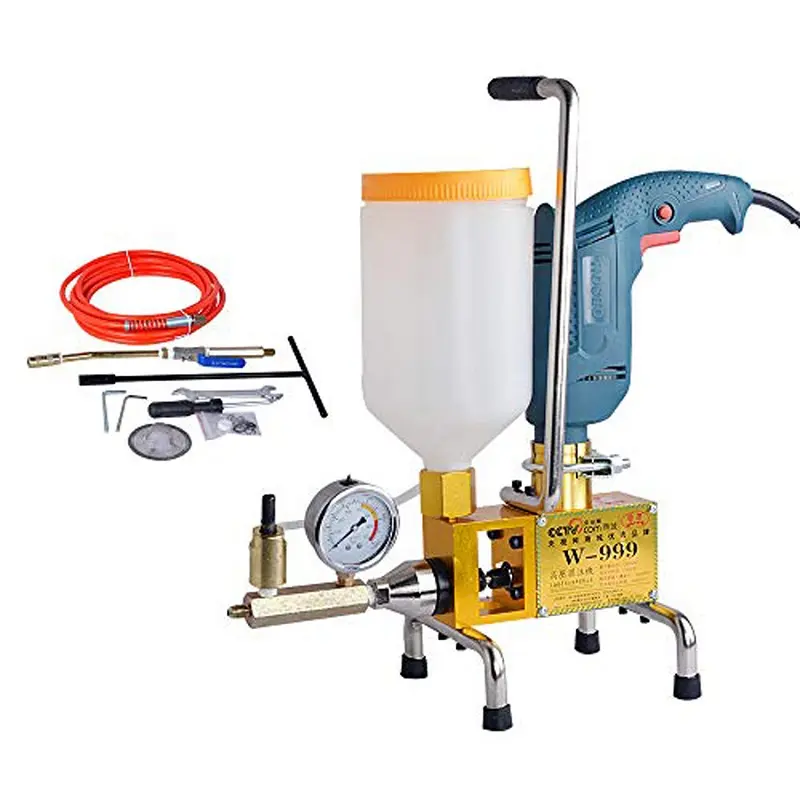 Water proofing spray machine polyurethane epoxy resin injection pump
