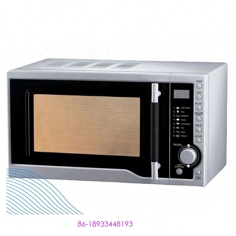 23L 900W Tabletop Mechanical LED Display Microwave Oven With Grill