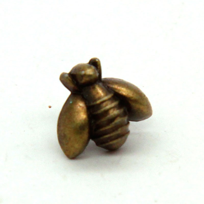 Подгонянный новый стиль бронзовая пчелиная форма металлический штырь push pin