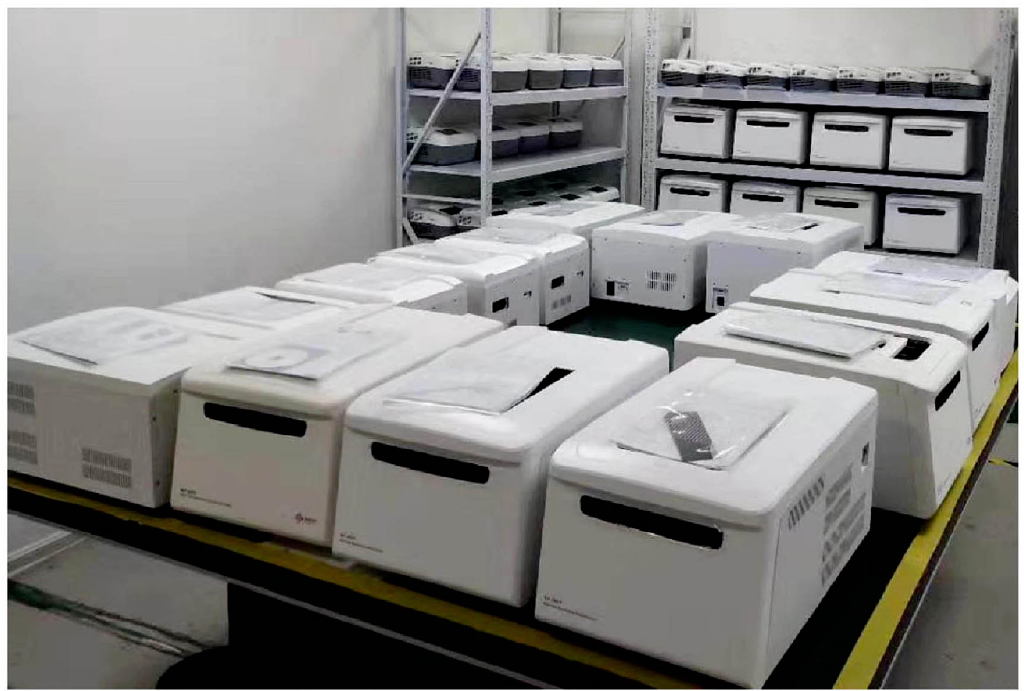 Real-Time Quantitative Thermal Cycler fluorescence quantification pcr machine lab