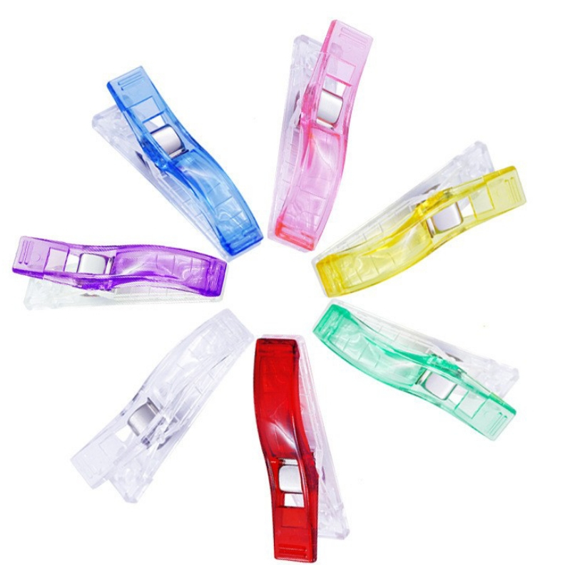 Wholesale Multi-color sewing clip fabric quilting patchwork sewing wonder clip for retailer garment clips