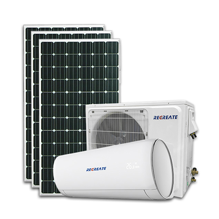 18000btu R32 2hp/1.5ton Air Conditioners wholesale 100% Power Saving By Solar Energy for House Hotel