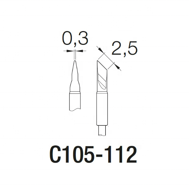 High Quality JBC C105112 Soldering Tips
