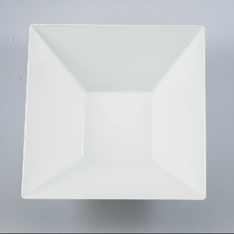 Factory Price Cheap food grade square fruit bowl plastic salad bowl
